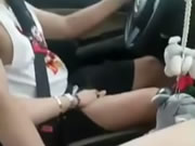 Sexe de couples thaïlandais dans la voiture