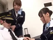 Action de groupe Strapon de l’agent de bord japonais